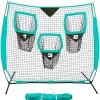 Red de bateo de béisbol plegable portátil 7FT Red de bateo de béisbol plegable portátil 7FT