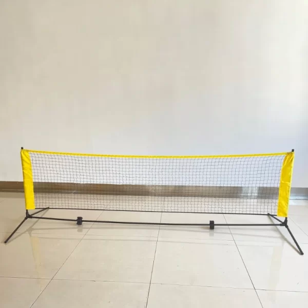 Red de Pickleball Ruedas Red Portátil Ajustable en Altura