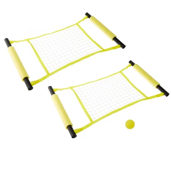Über diesen Artikel FUN TOY: mono fling set für Kinder, Jugendliche, Familien und perfekt für drinnen und draußen, Hinterhof, Strand und Heckklappe Spiel oder Aufenthaltsräume. GROSSARTIGE ENTWICKLUNG: Dieses Ballwurfspiel bietet eine großartige Möglichkeit, die Hand-Augen-Koordination zu entwickeln, es stärkt die Hand- und Armmuskeln und ist einzigartig und macht Spaß zu spielen. OUTDOOR GAMES KEEP KIDS ACTIVE: hilft Kindern, aktiver und sozialer zu werden: Kinder verbessern nicht nur ihre zwischenmenschlichen Fähigkeiten, sondern lernen auch wertvolle Lektionen über Teamgeist und gesunden Wettbewerb: ein Kind kann lernen, dass ein gesunder Wettbewerb und nicht das Gewinnen das Wichtigste ist. SPIELE FÜR KINDER: können dazu beitragen, die körperlichen und geistigen Energien eines Kindes positiv zu kanalisieren. Kinderspiele können auch dazu beitragen, dass ein Kind seine Konzentrationsfähigkeit verbessert und lernt, wie wichtig es ist, eine Aufgabe zu erledigen: Sie können ihr Selbstwertgefühl verbessern. INHALT: 2 Abschussnetze, 1 Tennisball, 1 Pickle-Ball