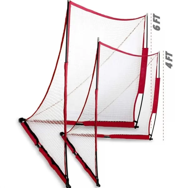 6' x 6' Lacrosse-Tor mit Stahlrahmen Hinterhof-Tor für Jugend Lacrosse 6' x 6' Lacrosse-Tor mit Stahlrahmen Hinterhof-Tor für Jugend Lacrosse