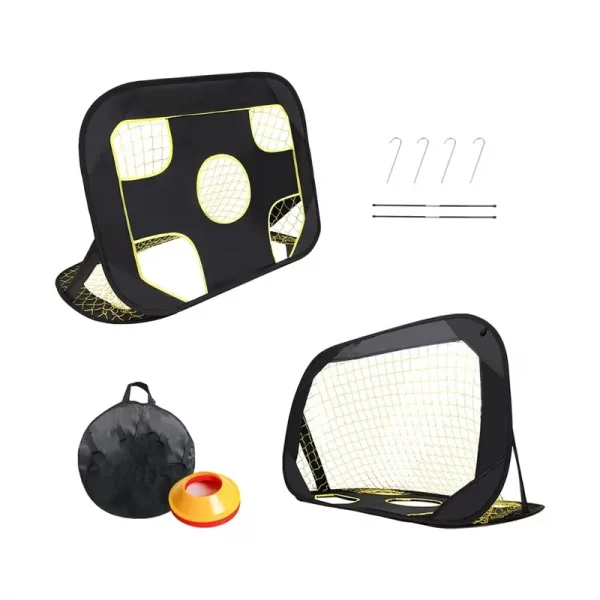 Portable Soccer Goal Net Set Pop Up Training Soccer Goals