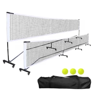 Ruota per rete da pickleball Rete portatile regolabile in altezza