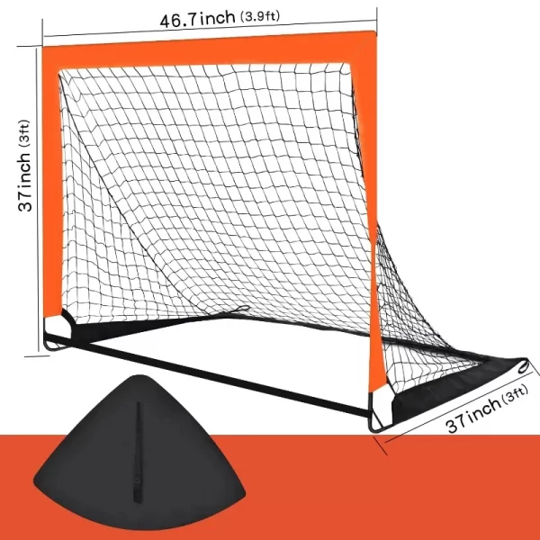 Porterías de fútbol Red de fútbol infantil para patio 4' x 3'