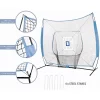 7' X 7' Baseball Softball Praxis Pitching Net Deluxe Tee Ball Caddy