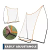 Professionelle Fußball Rebound Net Portable Soccer Trainer 7x7ft Winkel einstellbar Professionelle Fußball Rebound Net Portable Soccer Trainer 7x7ft Winkel einstellbar