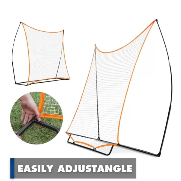 Professionelle Fußball Rebound Net Portable Soccer Trainer 7x7ft Winkel einstellbar Professionelle Fußball Rebound Net Portable Soccer Trainer 7x7ft Winkel einstellbar