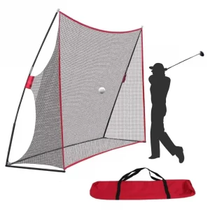 Rede de prática de golfe 10x7 pés Tapete de tacada de golfe para condução no quintal Rede de prática de golfe 10x7 pés Tapete de tacada de golfe para condução no quintal
