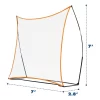 Professionelle Fußball Rebound Net Portable Soccer Trainer 7x7ft Winkel einstellbar Professionelle Fußball Rebound Net Portable Soccer Trainer 7x7ft Winkel einstellbar