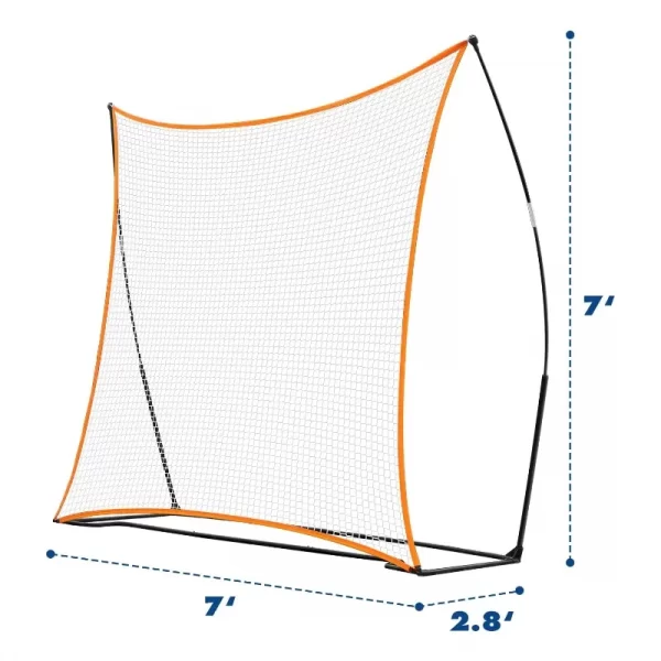 Professionelle Fußball Rebound Net Portable Soccer Trainer 7x7ft Winkel einstellbar Professionelle Fußball Rebound Net Portable Soccer Trainer 7x7ft Winkel einstellbar