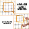 Бейсбольная софтбольная сетка Pitchback Net Fielding Trainer Bounce Back Net