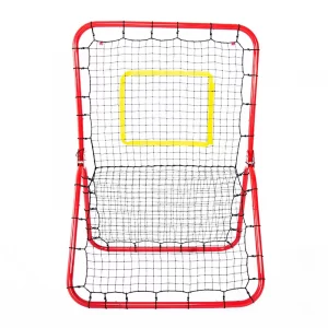 Rete da pitchback per baseball e softball, allenatrice di campo, rete di rimbalzo Rete da pitchback per baseball e softball, allenatrice di campo, rete di rimbalzo