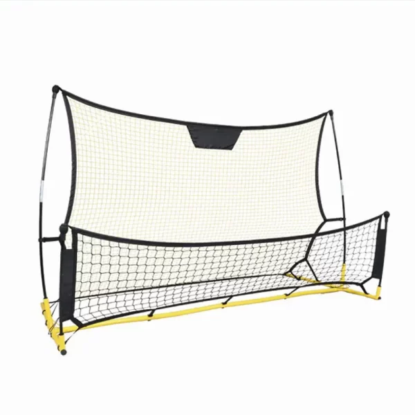 Quickster Soccer Trainer Tragbares Rückprallnetz für Volley-Passspiel und Solotraining Quickster Soccer Trainer Tragbares Rückprallnetz für Volley-Passspiel und Solotraining
