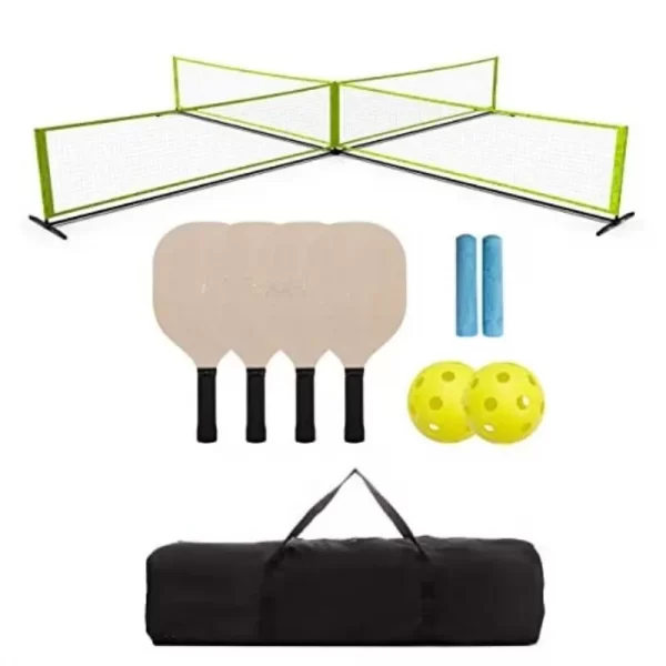 4-Platz-Volleyball/Badminton-Kombination und Pickleball In verschiedenen Ausführungen erhältlich 4-Platz-Volleyball/Badminton-Kombination und Pickleball In verschiedenen Ausführungen erhältlich