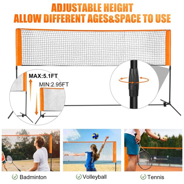 Verstellbares Badminton Verstellbares Badminton