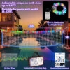 Colorful LED Volleyball Net