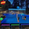 Colorful LED Volleyball Net