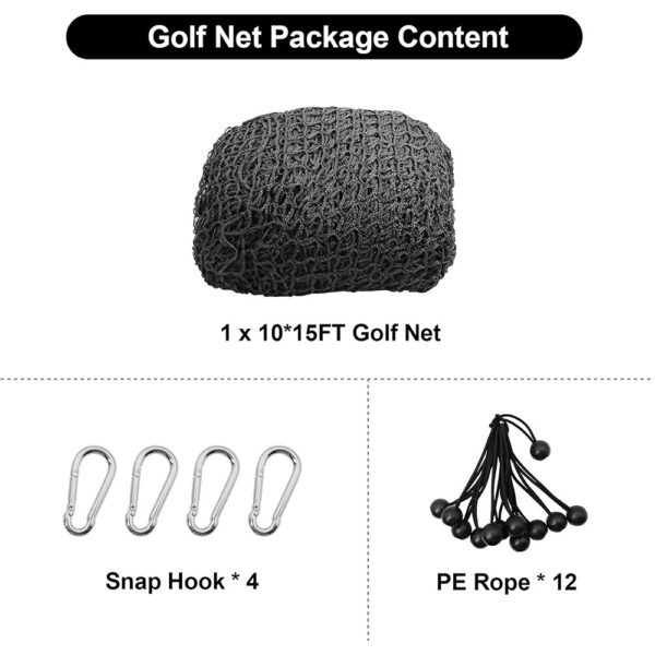 Rete di sbarramento in nylon durevole per il golf