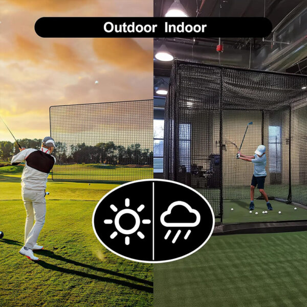 Rete di sbarramento in nylon durevole per il golf