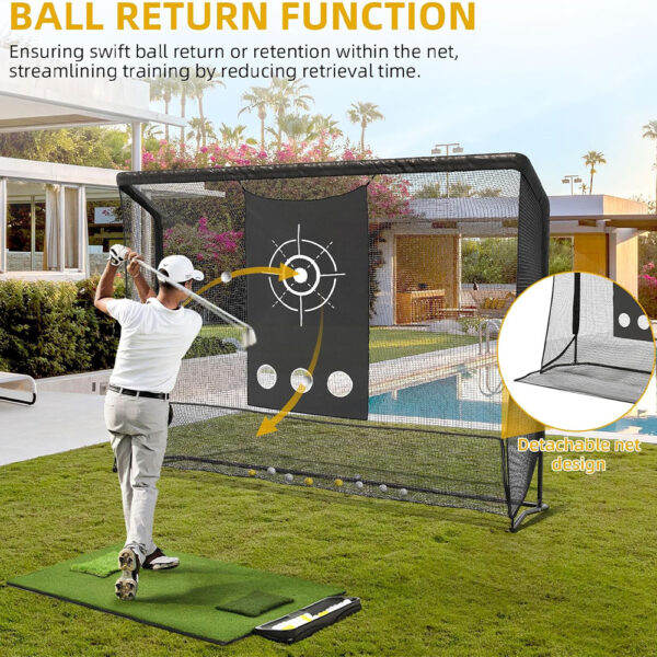 Heavy-Duty Golf-Schlagkäfignetz Heavy-Duty Golf-Schlagkäfignetz