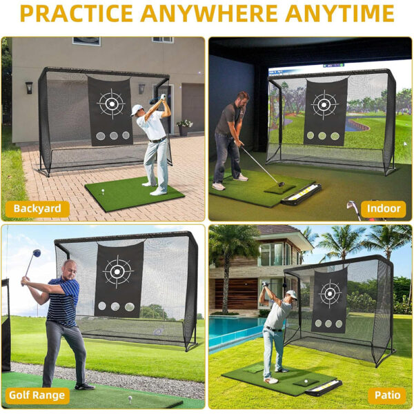 Heavy-Duty Golf-Schlagkäfignetz Heavy-Duty Golf-Schlagkäfignetz