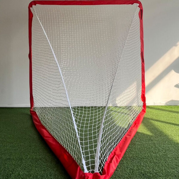 Lacrosse Goal Red Steel Frame Net Lacrosse Goal Red Steel Frame Net