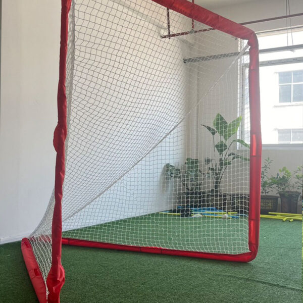 Lacrosse Goal Red Steel Frame Net Lacrosse Goal Red Steel Frame Net