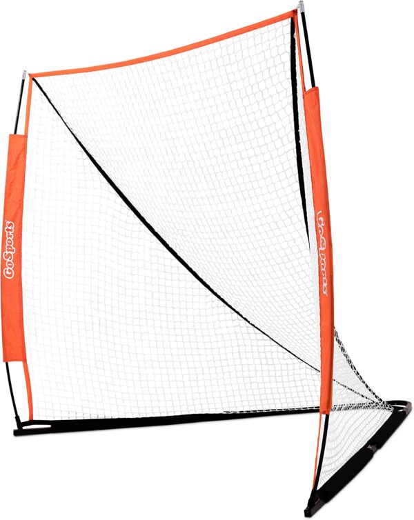 Bitte ändern Sie den Titel "Lacrosse goal" in die englische Originalbeschreibung mit 55-60 Zeichen, wobei der erste Buchstabe eines jeden Wortes groß geschrieben werden muss und Eigennamen groß geschrieben werden müssen. Lacrosse-Tor