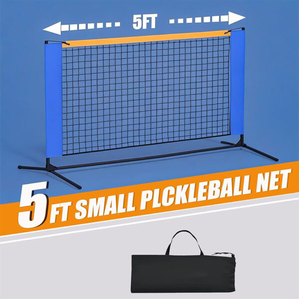 Rede de pickleball portátil de 5 pés Rede de pickleball portátil de 5 pés