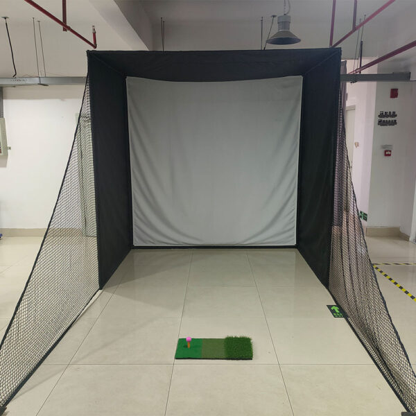 Professional Golf Simulator Enclosure Professional Golf Simulator Enclosure