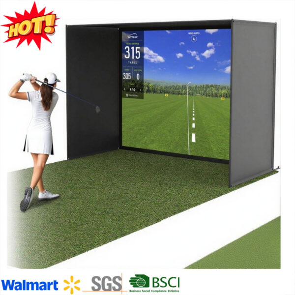 Professional Golf Simulator Enclosure Professional Golf Simulator Enclosure