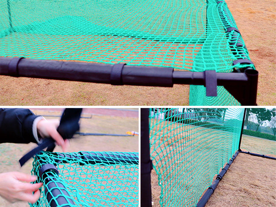 Jaula de bateo de golf personalizada 3x3x3M