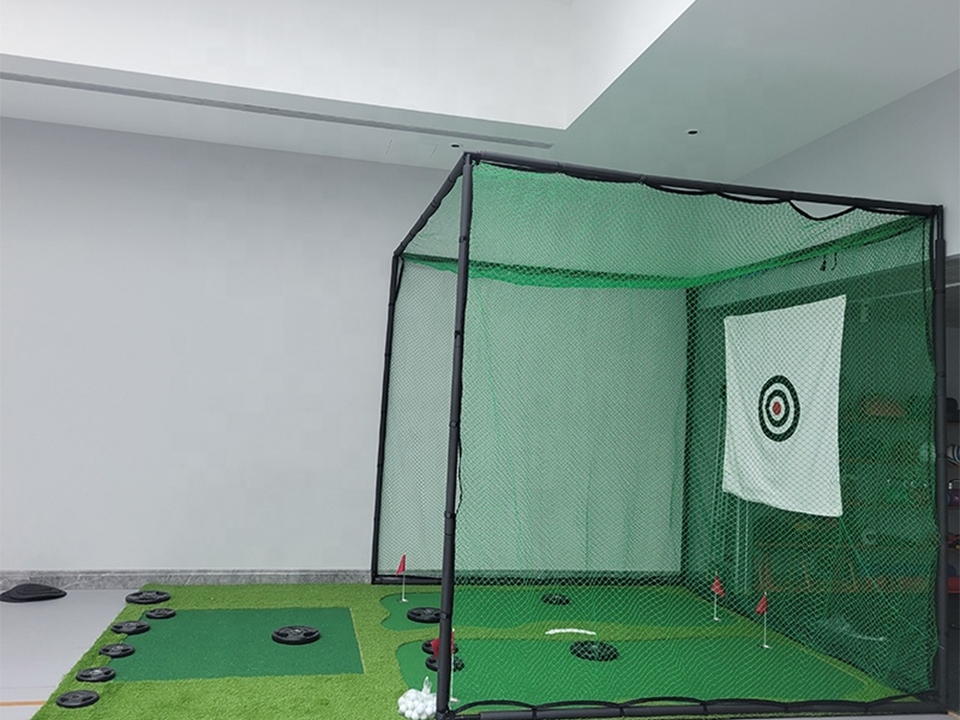 Grünes Golf-Schlagnetz