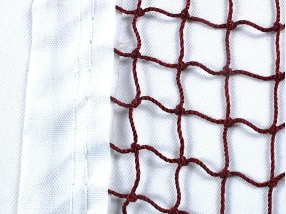 Hochwertige, maßgeschneiderte, tragbare Sport-Badmintonnetze Faltbares Netz PE Nylon