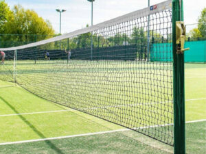Volleyballnetz mit mehreren Höhen
