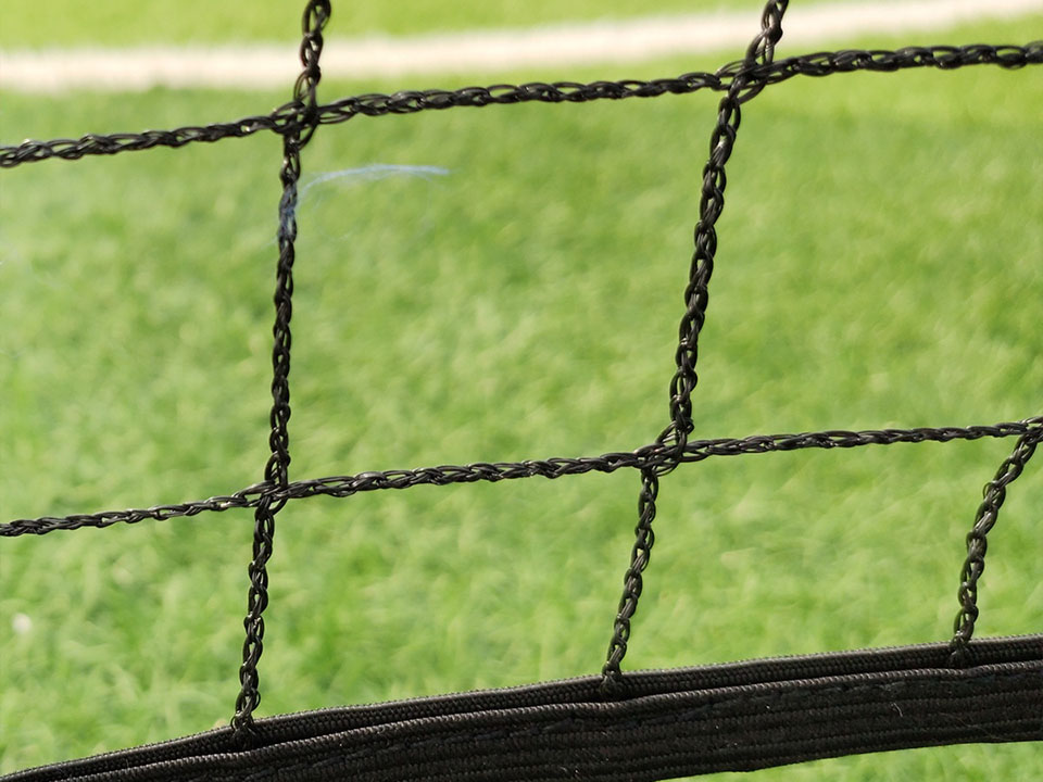 Tragbares Badminton- und Tennisnetz aus Polyethylen