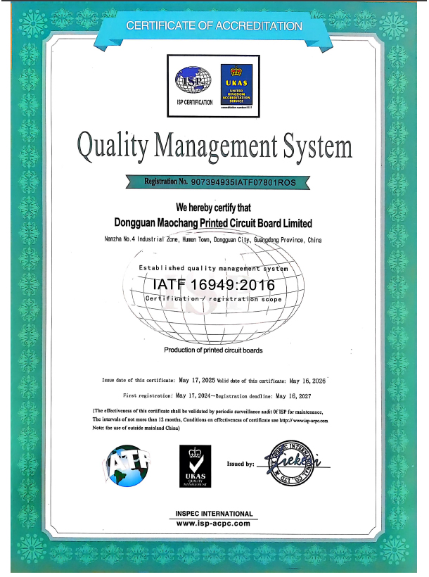 Advanced PCB 23 Certificate