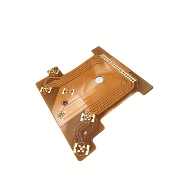 Custom Flexible Circuit PCB With Gold Pads For B2B Supplier