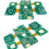 Multilayer Rigid-Flex FPC PCB With Gold Rings OEM Supplier