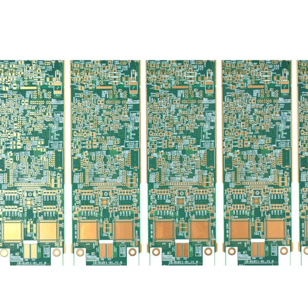 OEM FR-4 Control PCB Panel With Gold Pads For Electronics OEM FR-4 Control PCB Panel With Gold Pads For Electronics