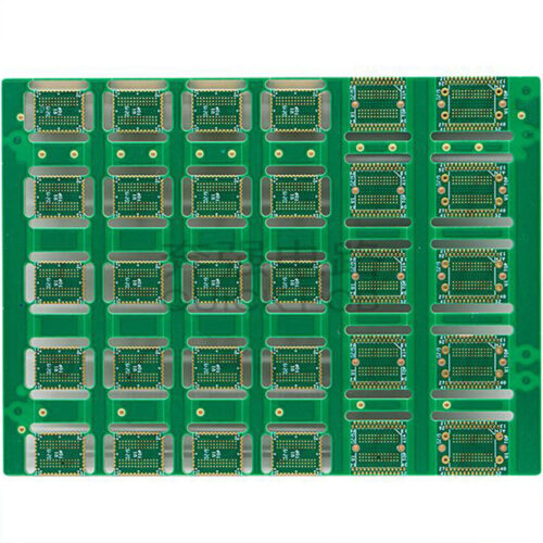 Panelized 8-Layer HDI BGA PCB With Buried Resistors OEM