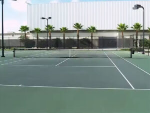 Rete da tennis portatile per allenamento standard