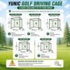 Commercial Golf Driving Cage Net Commercial Golf Driving Cage Net