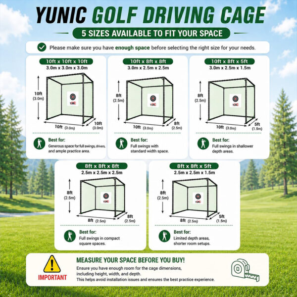 Commercial Golf Driving Cage Net Commercial Golf Driving Cage Net