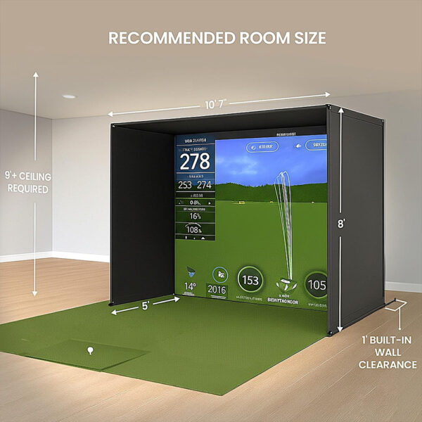 Commercial Golf Simulator Enclosure