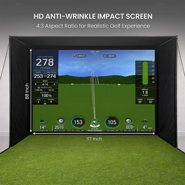 Commercial Golf Simulator Enclosure