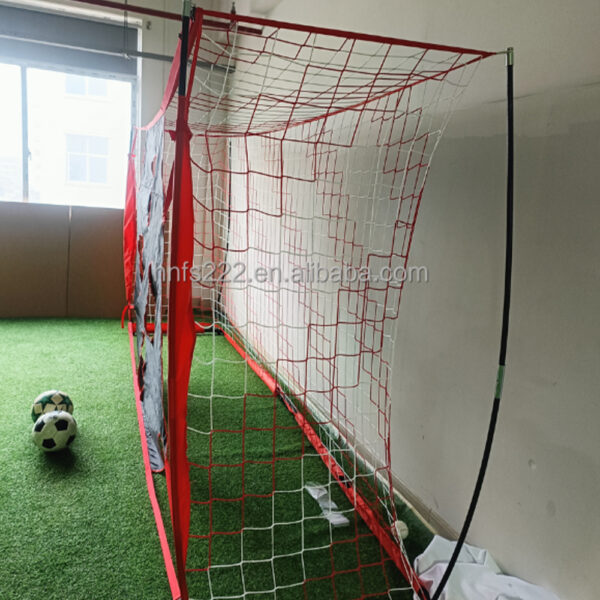 Portable Soccer Goal with 4-Hole Target Sheet (2) Portable Soccer Goal with 4-Hole Target Sheet