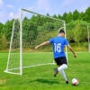Powder-Coated Steel Soccer Goal Set Powder-Coated Steel Soccer Goal Set